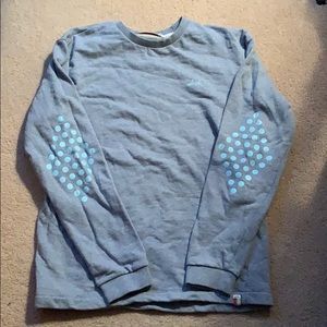 “Pretty Great” sky blue sweater